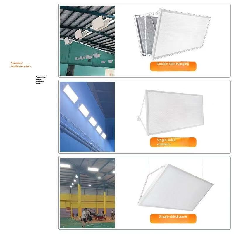 Hall Table Tennis - High-CRI Honeycomb Anti-Glare Badminton Table Tennis