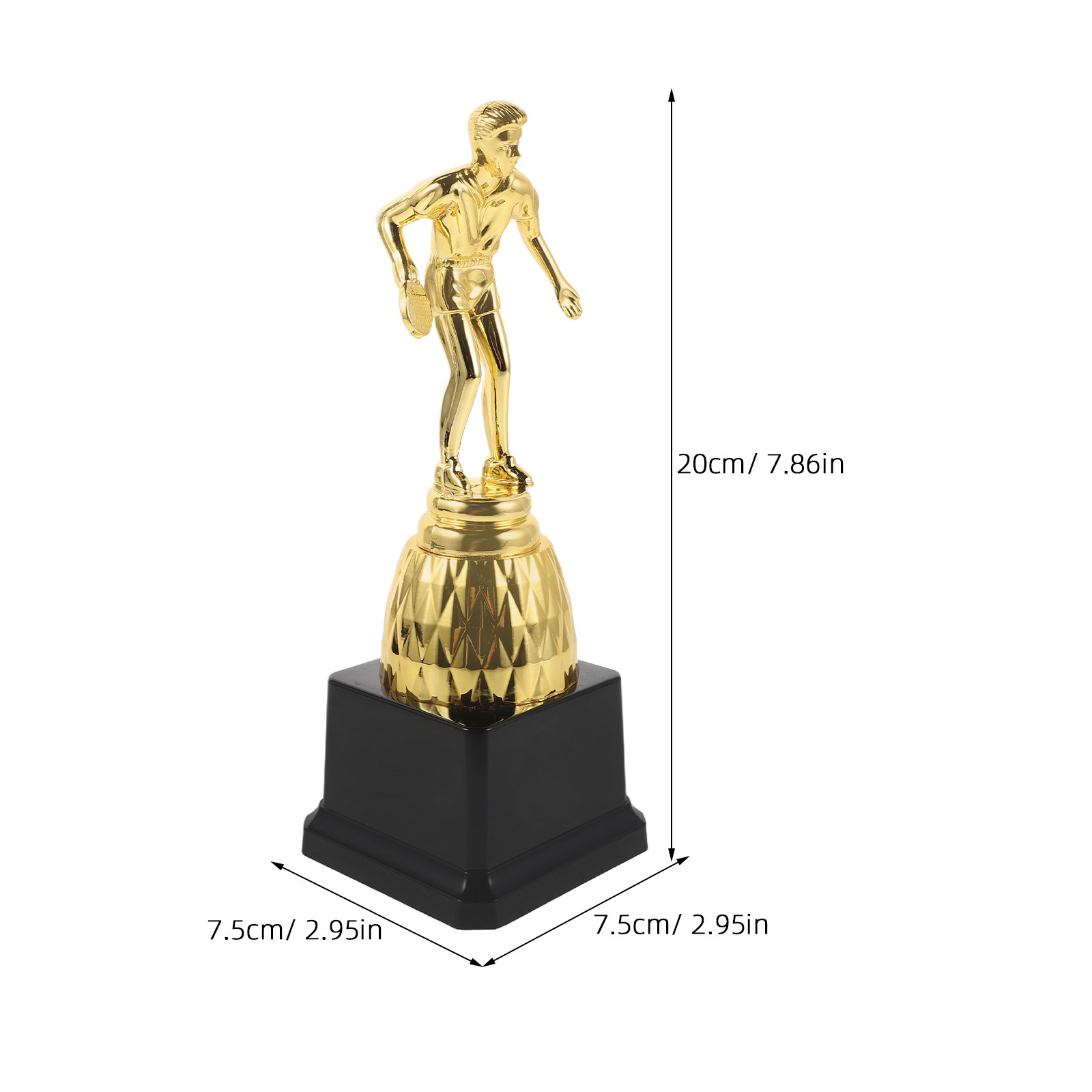 Plastic Pong Trophy Award Tabl - Table Tennis Championships review and price