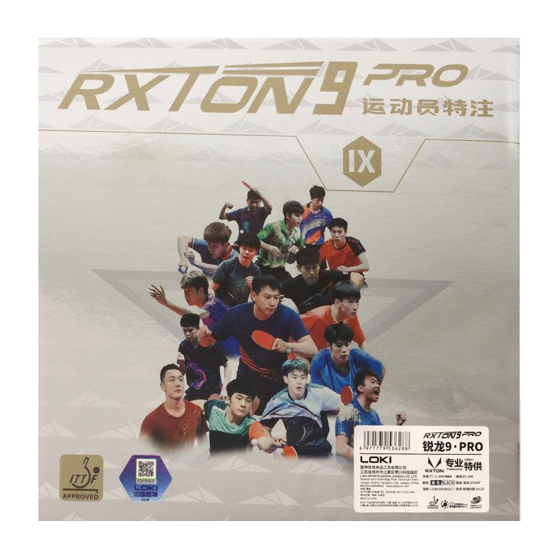 LOKI RXTON 9 PRO Table Tennis  - Table Tennis Rubber Protective Film review and price