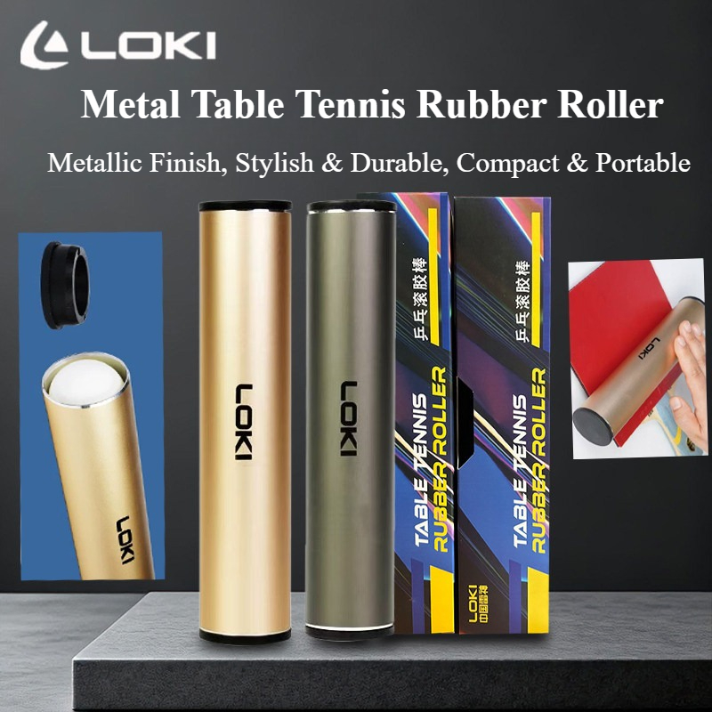 LOKI Metal Table Tennis Rubber - Table Tennis Ball review and price