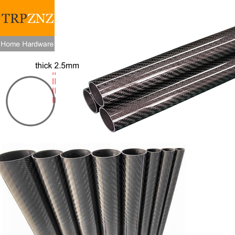 3K Carbon Fiber Tube Pipe 2.5m - Table Tennis Youtube review and price